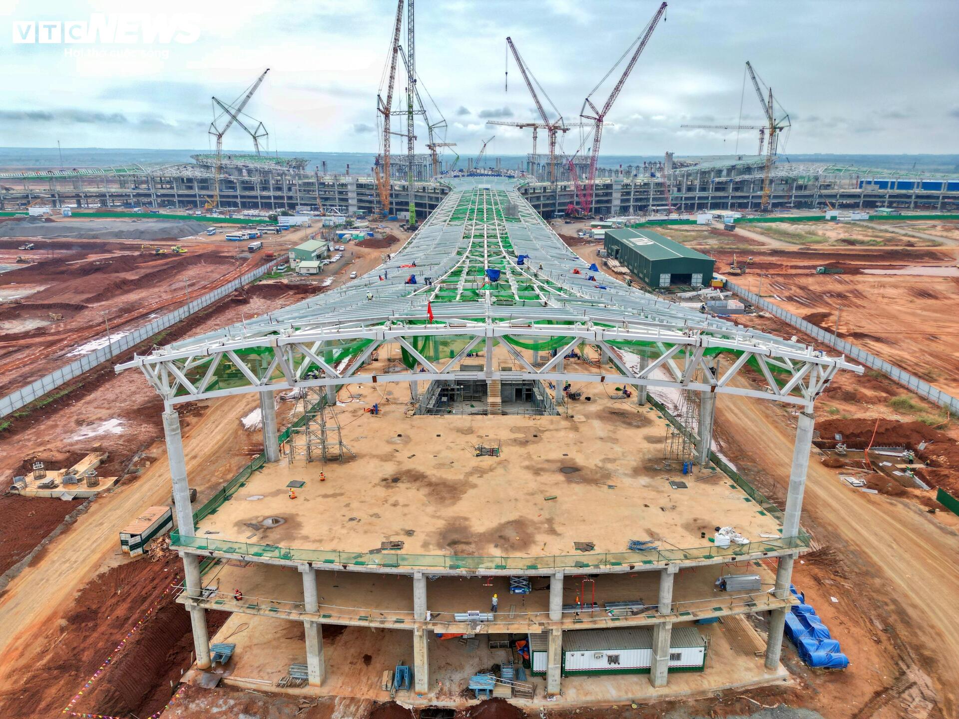Tăng tốc trên đại công trường sân bay Long Thành những ngày đầu năm 2025- Ảnh 2. Tăng tốc trên đại công trường sân bay Long Thành những ngày đầu năm 2025- Ảnh 2.