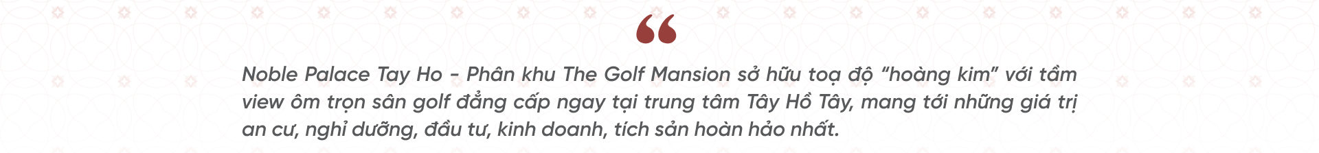 Noble Place Tay Ho - Phân khu The Golf Mansion - Bộ sưu tập dinh thự view sân golf độc bản, biệt thự phố & biệt thự vườn độc nhất vô nhị của Sunshine Group tại Tây Hồ Tây- Ảnh 1. Noble Place Tay Ho - Phân khu The Golf Mansion - Bộ sưu tập dinh thự view sân golf độc bản, biệt thự phố & biệt thự vườn độc nhất vô nhị của Sunshine Group tại Tây Hồ Tây- Ảnh 1.