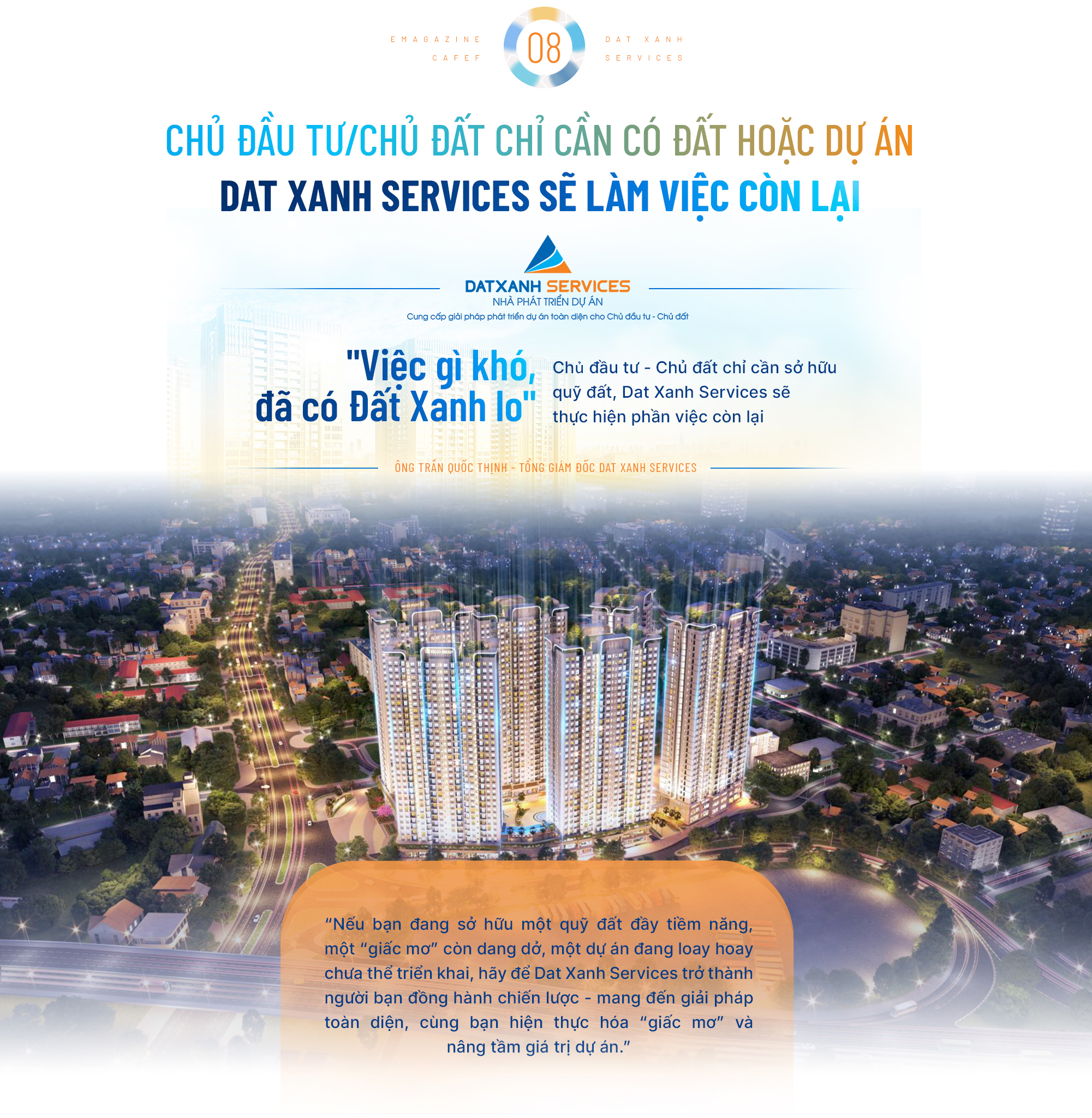 Bạn có đất? Dat Xanh Services có giải pháp phát triển dự án toàn diện cho Chủ đầu tư - Chủ đất - Ảnh 12. Bạn có đất? Dat Xanh Services có giải pháp phát triển dự án toàn diện cho Chủ đầu tư - Chủ đất - Ảnh 12.