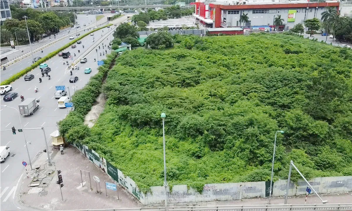 Dự án tháp tài chính gần 4.000 tỷ đồng ở Hà Nội 'hoá rừng' sau 20 năm ôm đất lãng phí- Ảnh 3. Dự án tháp tài chính gần 4.000 tỷ đồng ở Hà Nội 'hoá rừng' sau 20 năm ôm đất lãng phí- Ảnh 3.