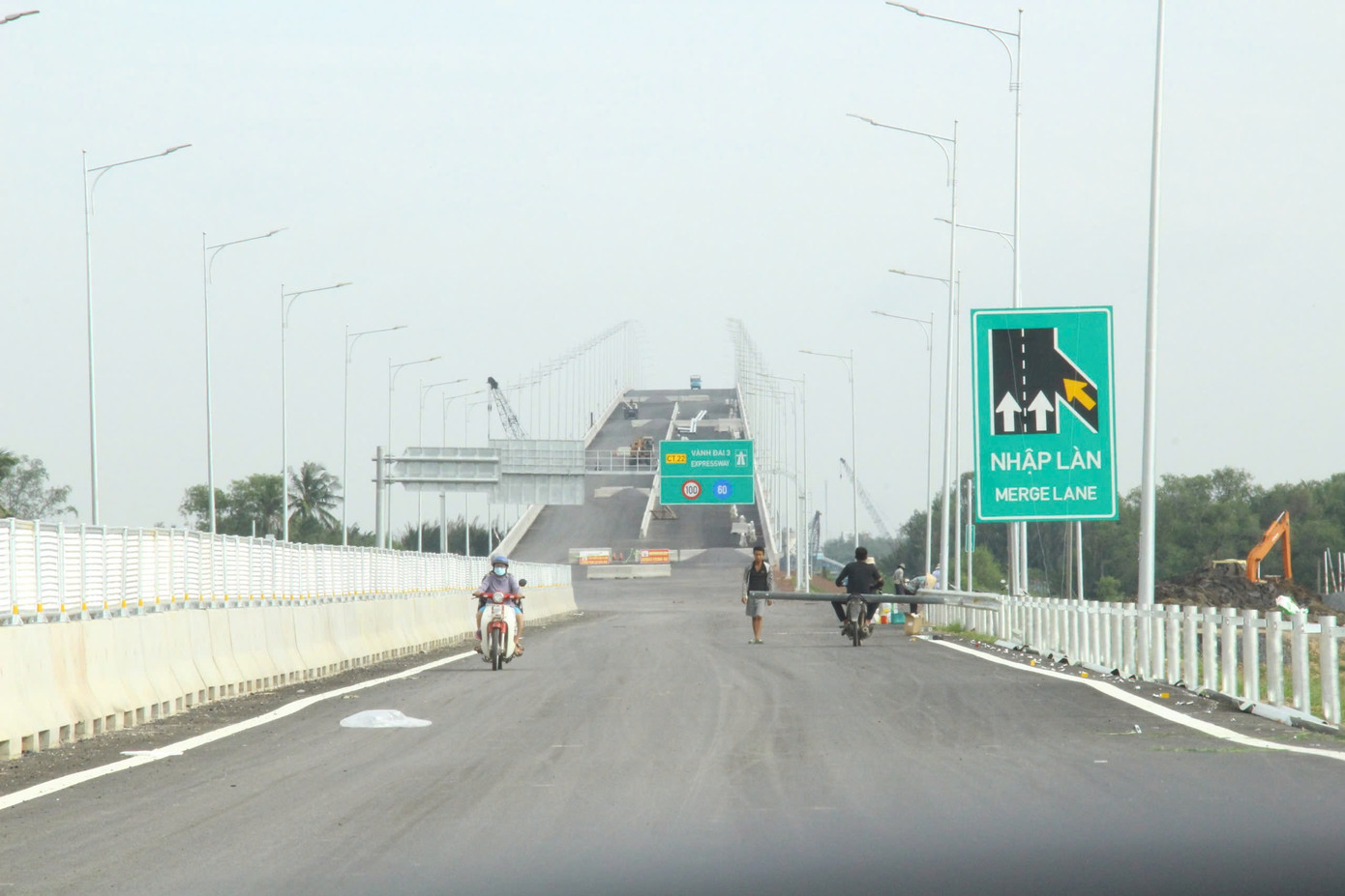 Cây cầu hơn 1.600 tỷ trên Vành đai 3 TPHCM trước ngày khai thác- Ảnh 3. Cây cầu hơn 1.600 tỷ trên Vành đai 3 TPHCM trước ngày khai thác- Ảnh 3.
