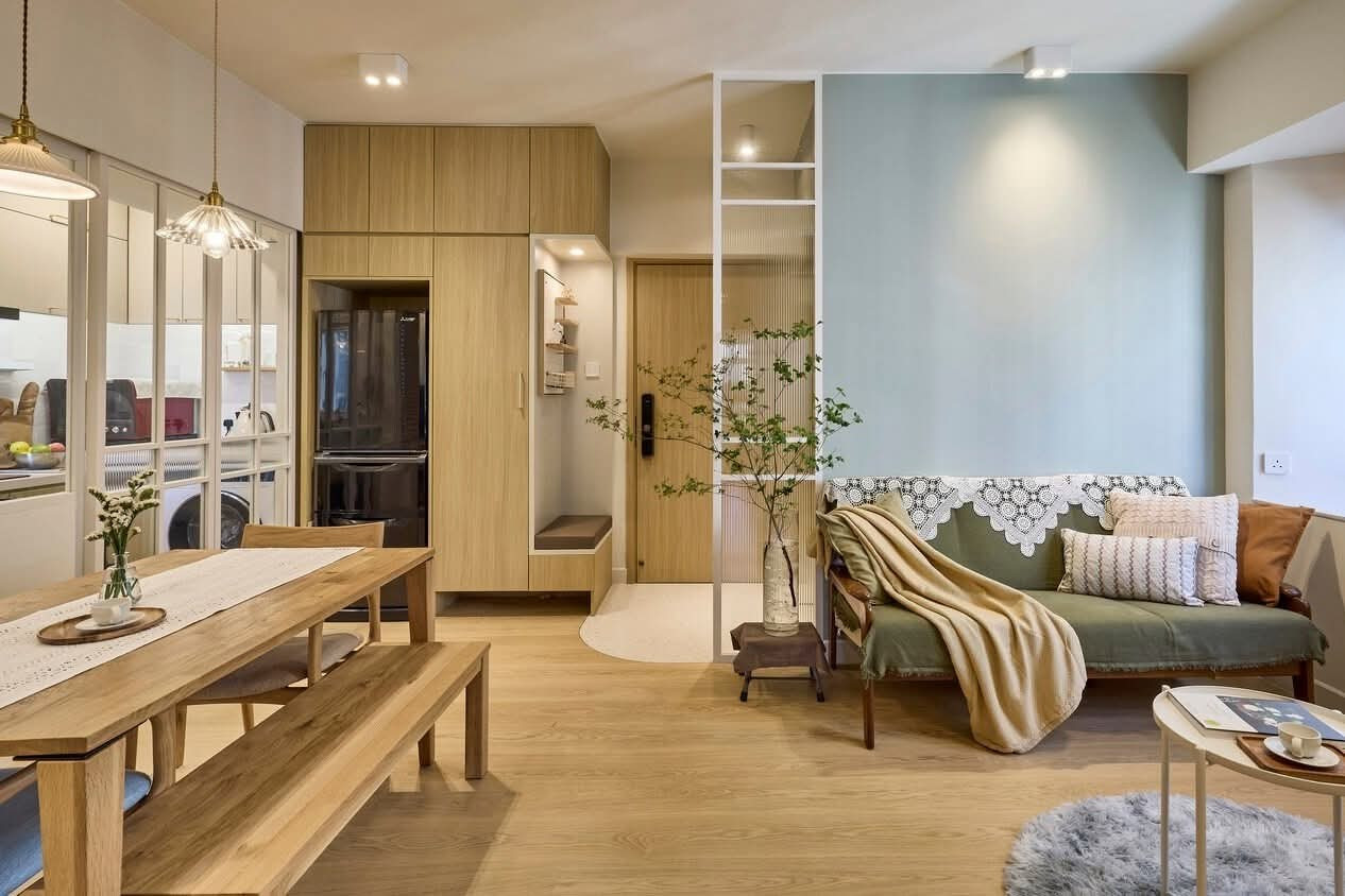 Căn hộ 49m2 đầy đủ tiện nghi của cặp vợ chồng trẻ- Ảnh 2.