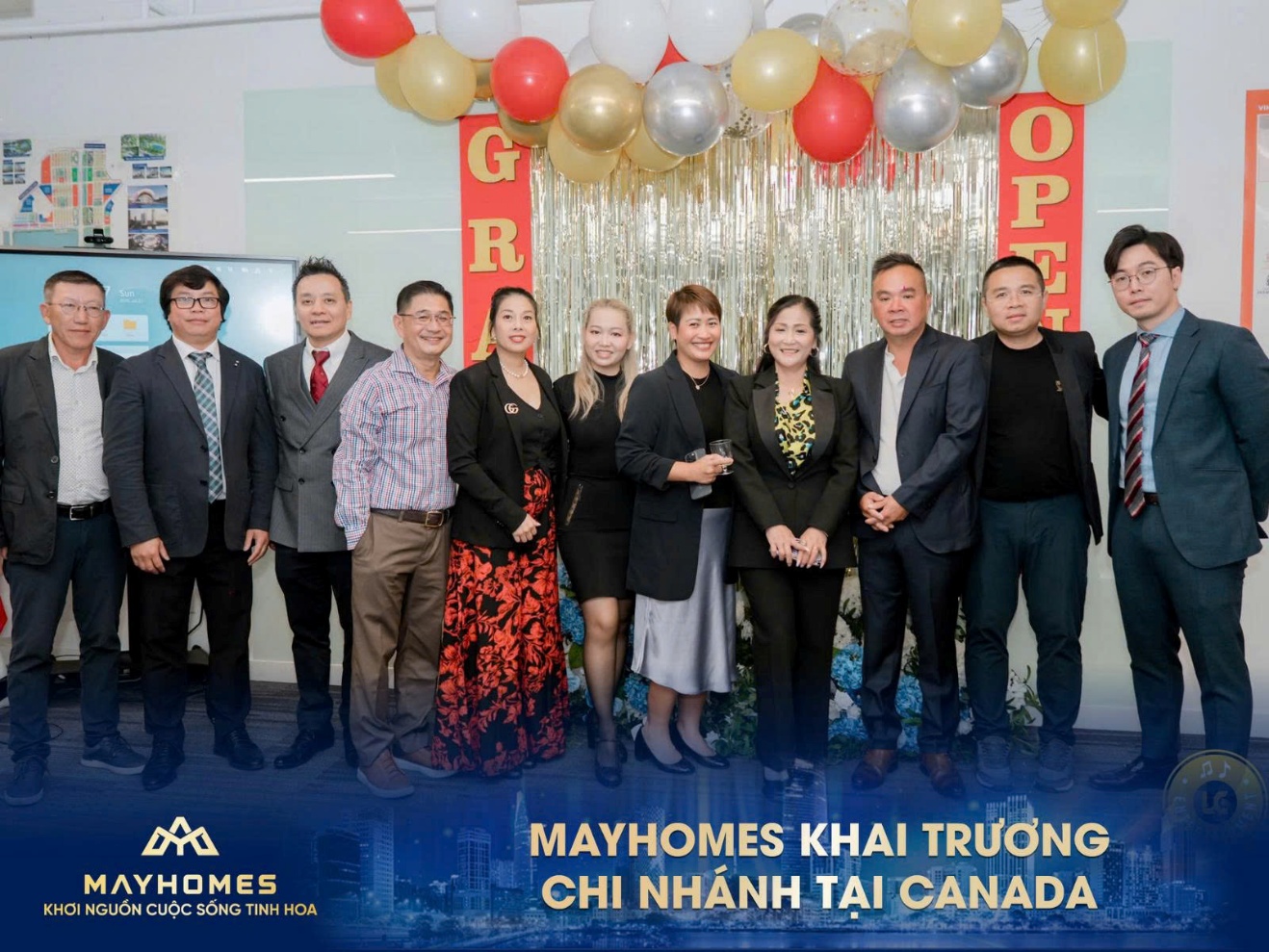 Mayhomes khai trương văn phòng tại Canada: Khẳng định tầm nhìn toàn cầu của BĐS Việt- Ảnh 1.